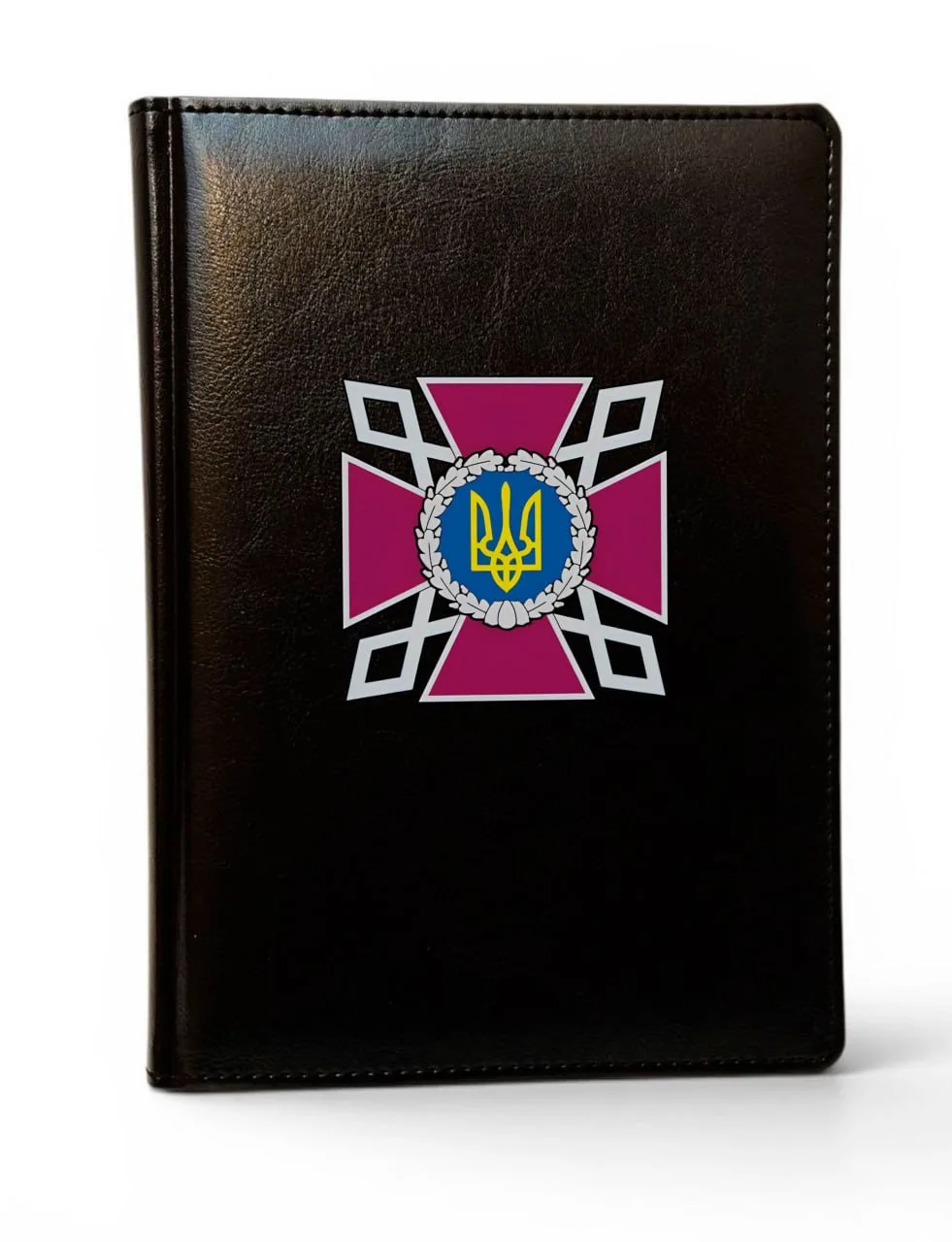 Блокнот щоденник Державна кримінально-виконавча служба України УФ друком, чорний глянець