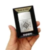 Бензинова запальничка Zippo Classic Street Chrome з гравіюванням емблеми ДСНС - Зображення 2