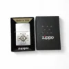 Бензинова запальничка Zippo Classic Street Chrome з гравіюванням емблеми ДСНС