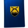 Блокнот щоденник 92-га окрема штурмова бригада з УФ друком, синій матовий Металік - Зображення 2