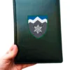 Блокнот щоденник 10-я отдельная горно-штурмовая бригада з УФ друком, зелений глянець - Зображення 3