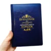 Подарунок для бухгалтера – Блокнот Щоденник з УФ друком, синій глянець - Зображення 3